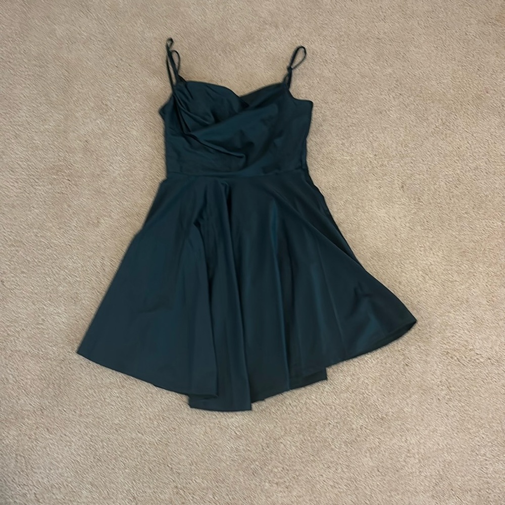 Green Macy’s Mini dress